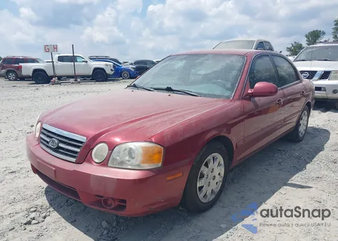 2004 Kia Optima Ex/Lx from USA, damaged, VIN KNAGD126345254527